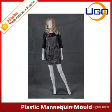 Hot sale fashion plastic mannequin mould with egg head